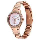 Titan Glamour Quartz Analog with Date Mother Of Pearl Dial Watch For Women - 95289WM01