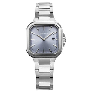 Titan Slim Square Quartz Analog Watch For Women - 95291SM01 - KRISHNA WATCH COMPANY