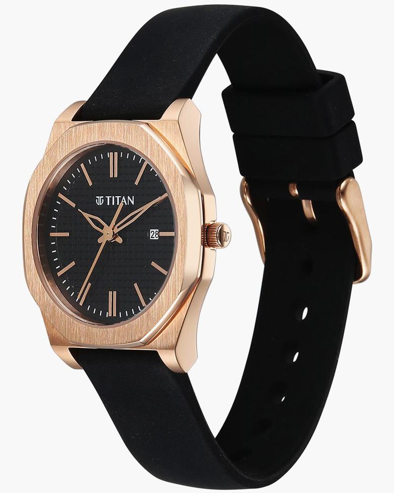 Titan Workday Wonders Silicon Analog Watch for Women 95295WP01