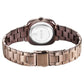 Titan Horizon Quartz Analog Brown Dial Stainless Steel Strap Watch For Women 95296qm01