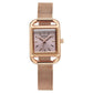 Titan Horizon Quartz Analog Pink Dial Stainless Steel Strap Watch For Women 95298wm01