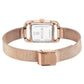 Titan Horizon Quartz Analog Pink Dial Stainless Steel Strap Watch For Women 95298wm01