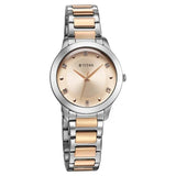 Titan Horizon Quartz Analog Rose gold Dial Stainless Steel Strap Watch For Women 95299km01