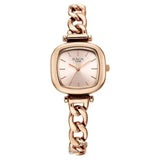 Titan Raga Showstopper Quartz Analog Rose Gold Dial Metal Strap Watch For Women 95302wm01