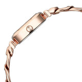 Titan Raga Showstopper Quartz Analog Rose Gold Dial Metal Strap Watch For Women 95302wm01