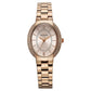 Titan Metro Quartz Analog Rose Gold Dial Stainless Steel Strap Watch For Women 95304wm01