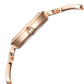 Titan Raga Showstopper Quartz Analog Rose Gold Dial Metal Strap Watch For Women 95305wm01