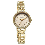 Titan Raga Showstopper Quartz Analog Golden Dial Watch For Women - 95305YM01