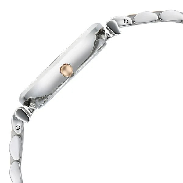 Titan Workmode Quartz Analog Silver Dial Metal Strap watch For Women -