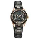 Titan Glamour Quartz Multifunction Grey Dial Grey Stainless Steel Strap Watch For Women 95315km02