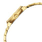 Titan Glamour Quartz Analog Brown Dial Golden Stainless Steel Strap Watch For Women 95316ym01