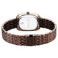 Titan Glamour Quartz Analog Brown Dial Brown Stainless Steel Strap Watch For Women 95317km01