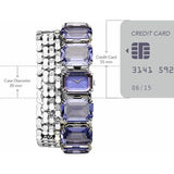 Titan Raga Cocktails Quartz Analog Blue Dial Stainless Steel Strap Watch For Women 95319sm01