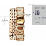 Titan Raga Cocktails Quartz Analog Rose Gold Dial Stainless Steel Strap Watch For Women 95319wm01