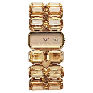 Titan Raga Cocktails Quartz Analog Rose Gold Dial Metal Strap Watch For Women 95320wm01 - KRISHNA WATCH COMPANY