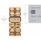 Titan Raga Cocktails Quartz Analog Rose Gold Dial Metal Strap Watch For Women 95320wm01