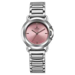 Titan Workmode Quartz Analog Watch For Women - 95324SM01 - KRISHNA WATCH COMPANY