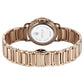 Titan Workmode Quartz Analog Rose Gold Dial Stainless Steel Strap Watch For Women 95324wm01