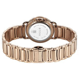 Titan Workmode Quartz Analog Rose Gold Dial Stainless Steel Strap Watch For Women - 95324WM01