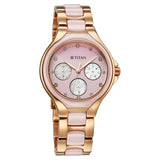 Titan Glamour Quartz Multifunction Watch For Women - 95325KD01 - KRISHNA WATCH COMPANY