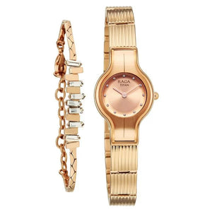 Titan Raga Glimmers Quartz Analog Watch For Women 95328wm01f - KRISHNA WATCH COMPANY