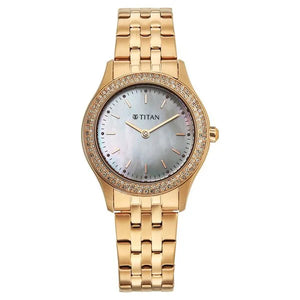 Titan Glamour Quartz Analog Watch For Women 95335wm01 - KRISHNA WATCH COMPANY