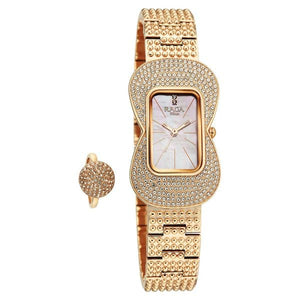 Titan Raga Glimmers Women's Watch - 95340WM01F - KRISHNA WATCH COMPANY