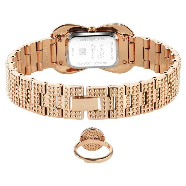 Titan Raga Glimmers Women's Watch - 95340WM01F