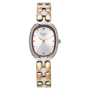 Titan Raga Showstopper Quartz Analog Watch For Women - 95347KM01 - KRISHNA WATCH COMPANY