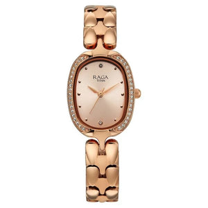 Titan Raga Showstopper Quartz Analog Watch For Women - 95347WM01 - KRISHNA WATCH COMPANY