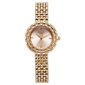 Titan Raga Showstopper Quartz Analog Watch For Women - 95350WM01 - KRISHNA WATCH COMPANY