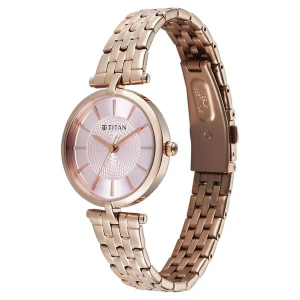 Titan Work Mode Quartz Analog Watch For Women 95351wm01