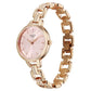 Titan Raga Showstopper Quartz Analog Rose Gold Dial Metal Strap Watch For Women 95352wm01