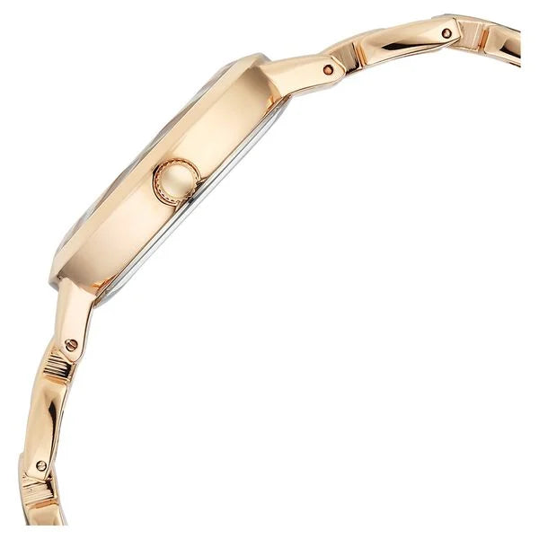 Titan Raga Showstopper Quartz Analog Rose Gold Dial Metal Strap Watch For Women 95352wm01