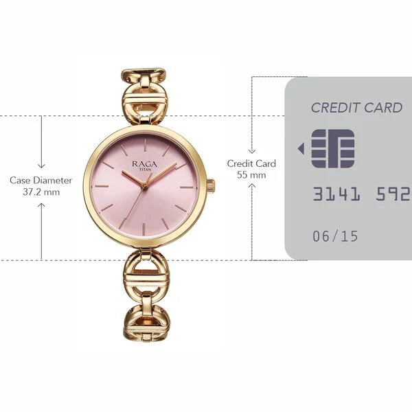 Titan Raga Showstopper Watch For Women 95353wm01