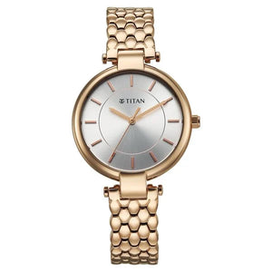 Titan Eminence Quartz Analog Watch For Women 95358wm01 - KRISHNA WATCH COMPANY