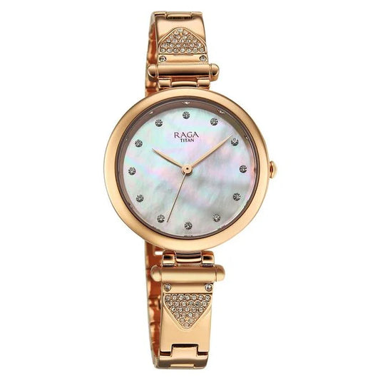 Titan Raga Glimmers Watch For Women 95363wm01
