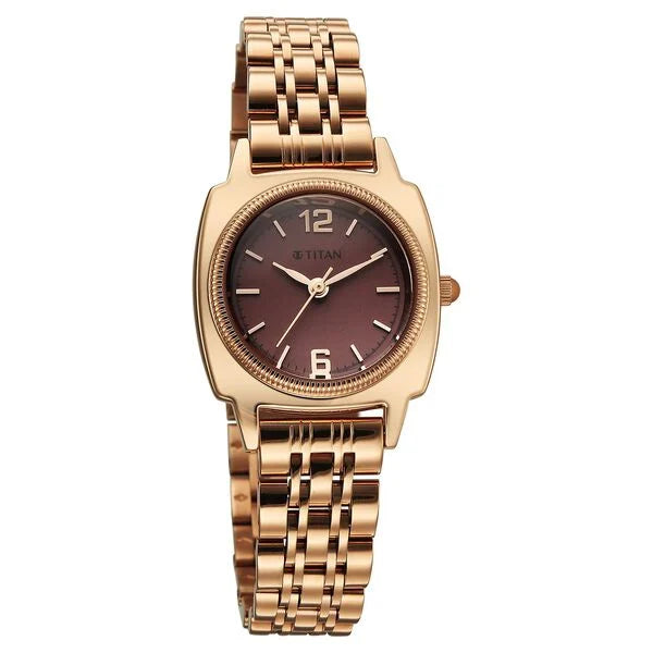 Titan Eminence Quartz Analog Watch For Women 95366wm01 - KRISHNA WATCH COMPANY
