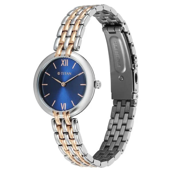 Titan Workday Wonders Quartz Analog Watch For Women 95368km01 - KRISHNA WATCH COMPANY