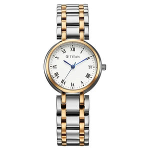 Titan Christina Workwear Quartz Analog Watch For Women 95370km01 - KRISHNA WATCH COMPANY