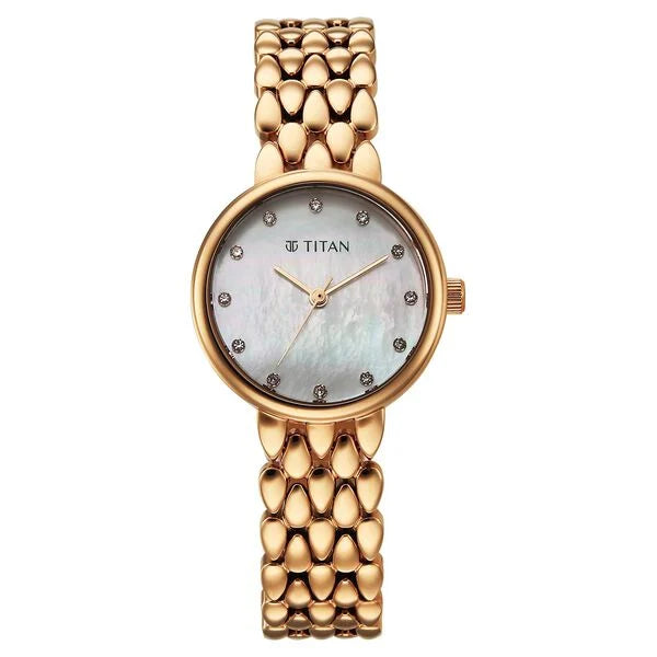 Titan Glamour Quartz Analog Watch For Women 95374wm01