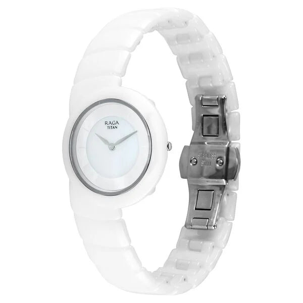 Titan Raga Chic Glam Quartz Analog Watch For Women 95391kc01