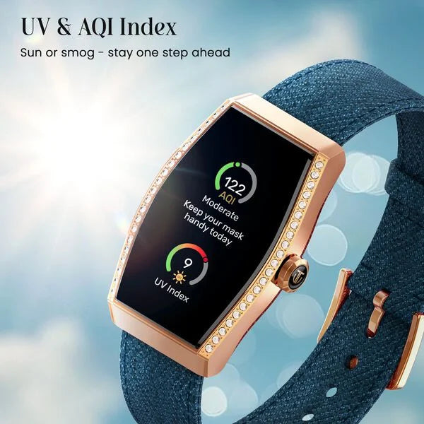 Titan Valerie Aura Women Smartwatch - 95402wf01k
