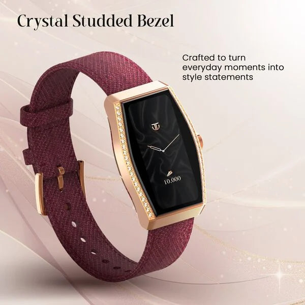 Titan Valerie Aura Women Smartwatch - 95402wf01k