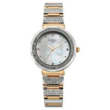 Titan Raga Spotlight Quartz Analog Mother of Pearl Dial Two Toned Metal Strap Watch For Women 95419km01