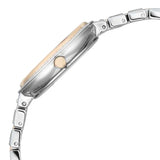 Titan Raga Spotlight Quartz Analog Pink Dial Two Toned Metal Strap Watch For Women 95424km01