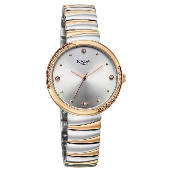 Titan Raga Spotlight Quartz Analog Watch For Women - 95427km01