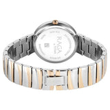 Titan Raga Spotlight Quartz Analog Silver Dial Two Toned Metal Strap Watch For Women 95427km01