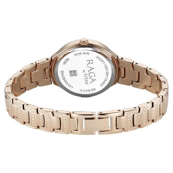 Titan Raga Spotlight Quartz Analog Watch For Women - 95428WM01