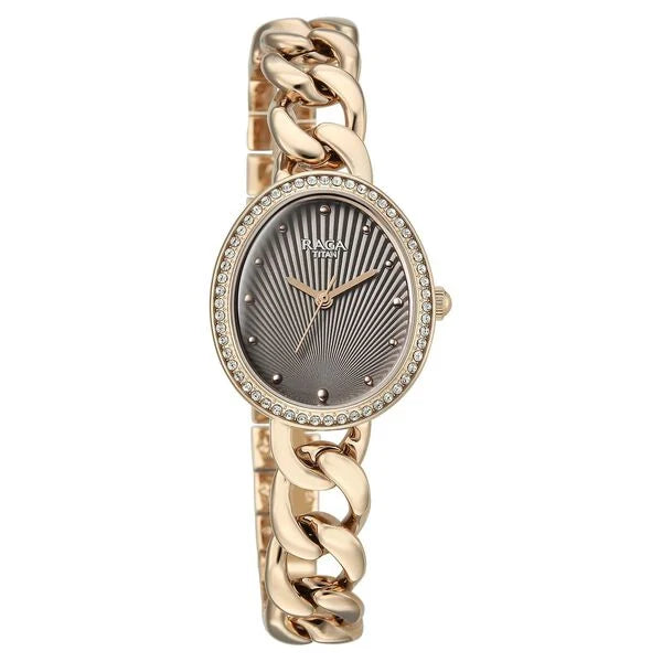 Titan Raga Spotlight Quartz Watch For Women 95429wm01